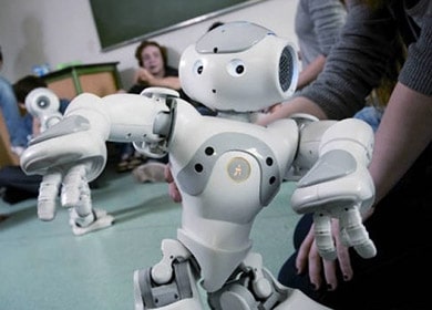 robot-hummanoide-menu Animation robot humanoïde événement d'entreprise