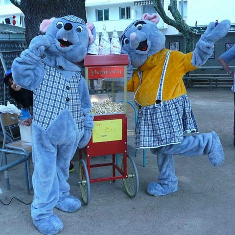 animateur-pop-corn Animateur machine à pop-corn