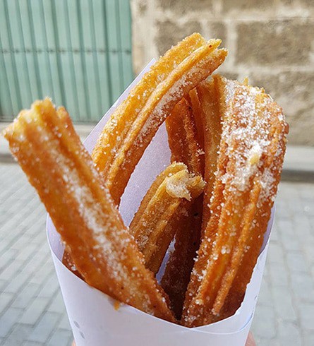 cornet-churros-sucrer cornet churros