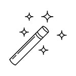 icone-baguette-magique Icone baguette magique atelier magie