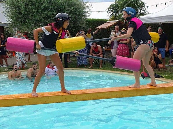 épreuve joute gladiateur piscine koh lanta Lyon