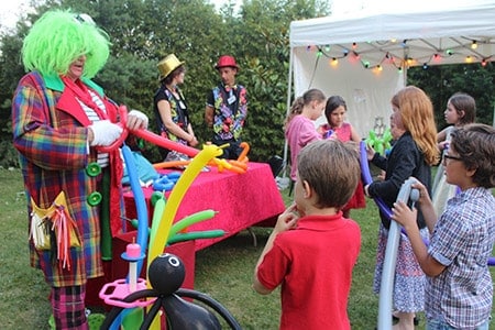 Animation anniversaire enfant sculpture de ballon