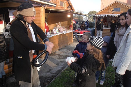 Animation sculpture sur ballon