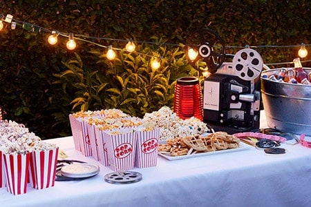 buffet-soiree-cinema-entreprise Buffet soirée cinéma entreprise