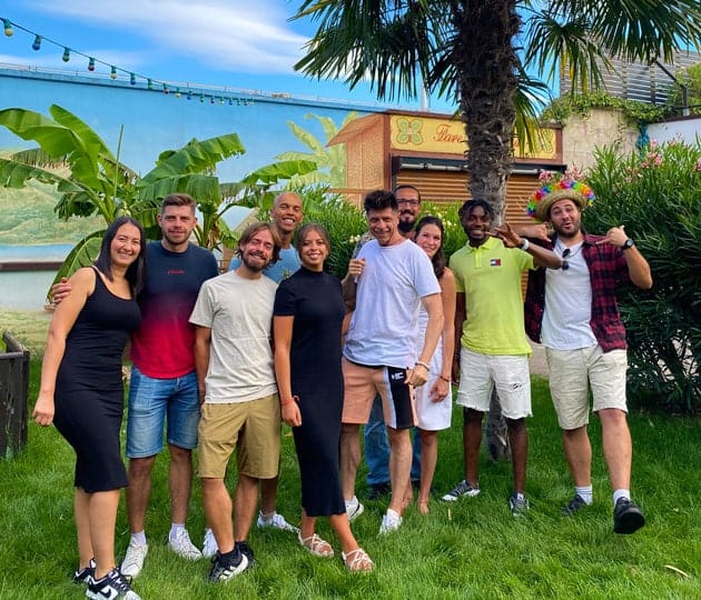 Equipe agence événementielle Lyon, productions Rino Baldi